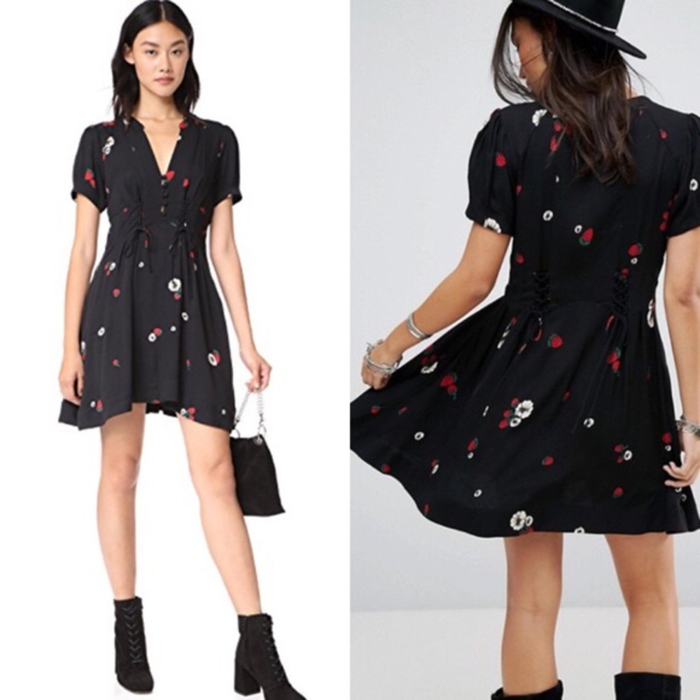 Free People Dream Girl Mini Dress